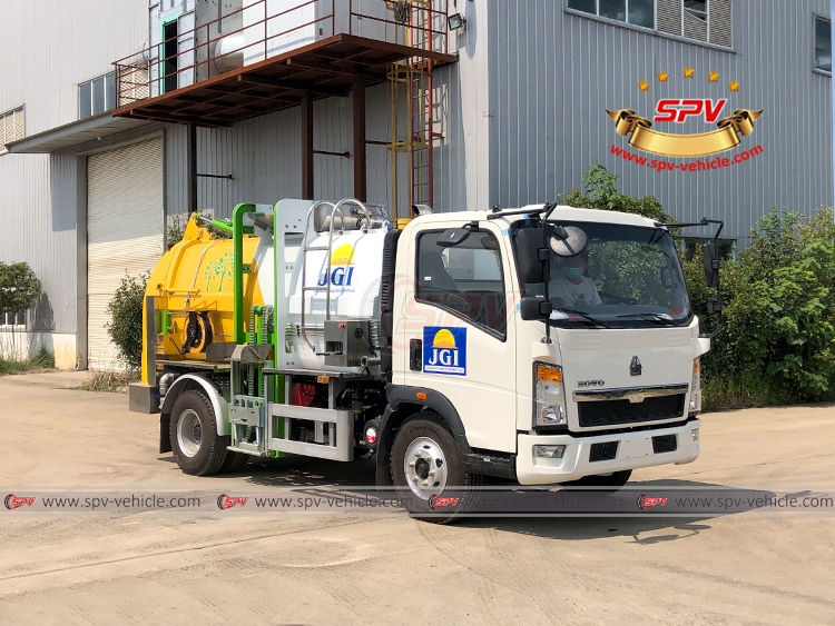 5 CBM Kitchen Waste Disposal Truck Sinotruk HOWO - RF 5 CBM Kitchen Waste Disposal Truck Sinotruk HOWO - RF